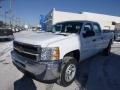 Summit White - Silverado 3500HD WT Crew Cab 4x4 Photo No. 2