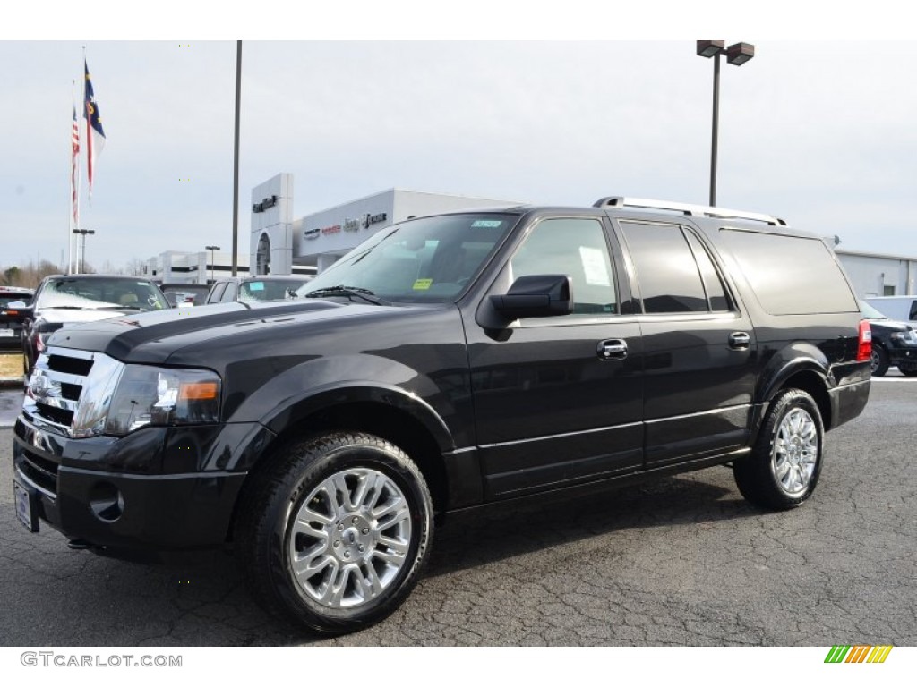 Tuxedo Black 2014 Ford Expedition EL Limited 4x4 Exterior Photo #90150371