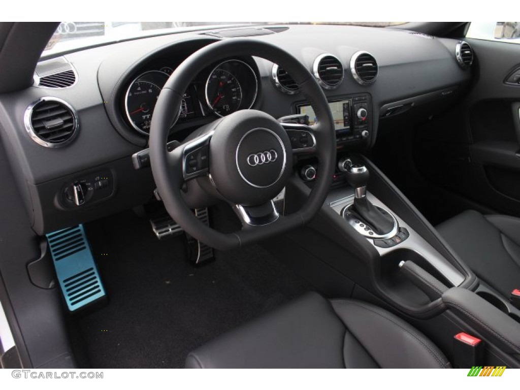 Black Interior 2014 Audi TT 2.0T quattro Coupe Photo #90150388
