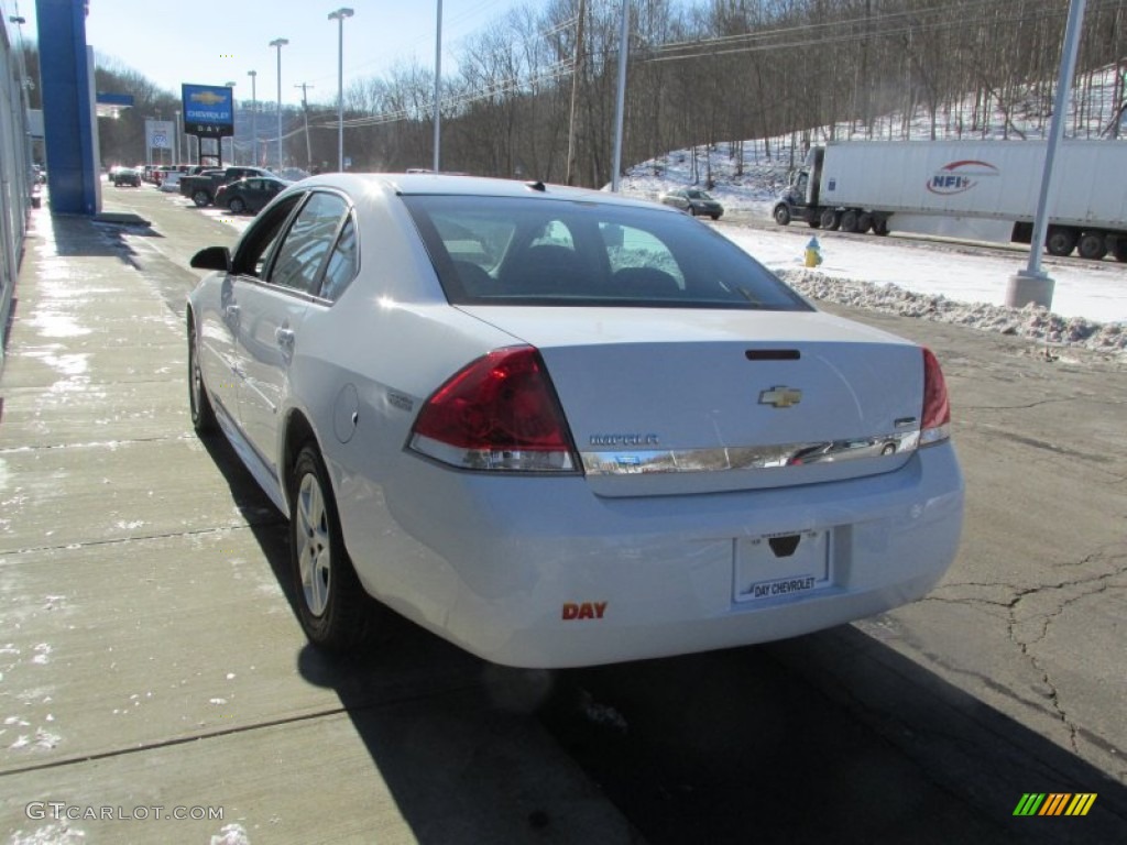 2010 Impala LS - Summit White / Gray photo #6
