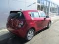 2014 Crystal Red Tintcoat Chevrolet Sonic LS Hatchback  photo #4