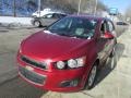 2014 Crystal Red Tintcoat Chevrolet Sonic LS Hatchback  photo #7