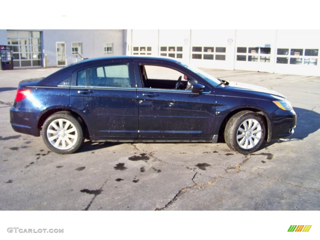 Blackberry Pearl 2011 Chrysler 200 Touring Exterior Photo #90152689