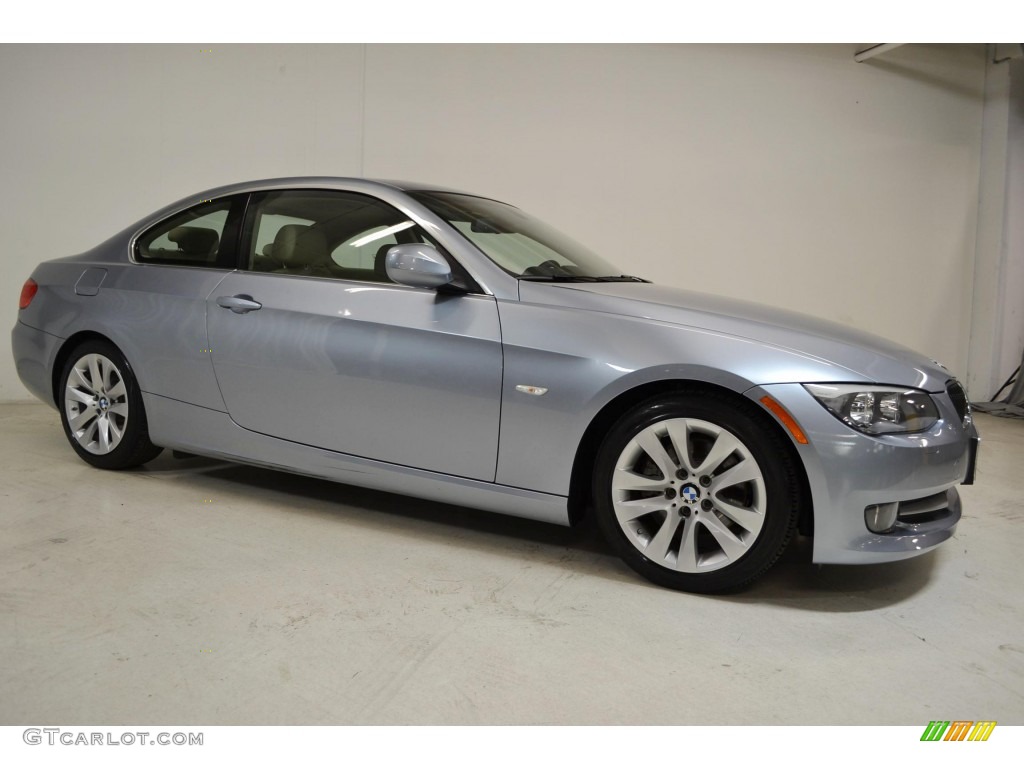 2011 3 Series 328i Coupe - Blue Water Metallic / Cream Beige photo #2