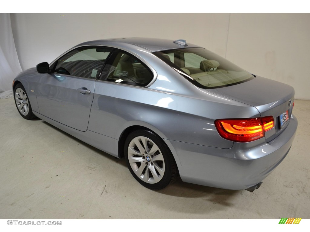 2011 3 Series 328i Coupe - Blue Water Metallic / Cream Beige photo #7