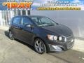 Black Granite Metallic 2014 Chevrolet Sonic RS Hatchback