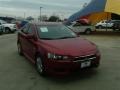 2011 Rally Red Metallic Mitsubishi Lancer ES  photo #10