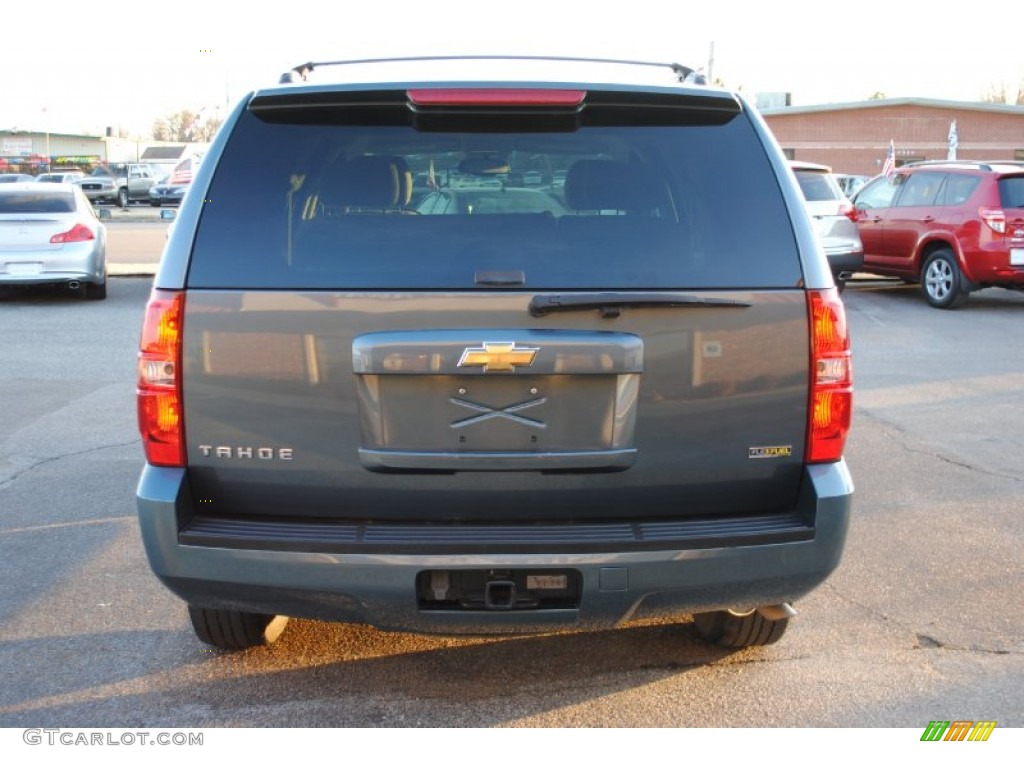 2008 Tahoe LS - Blue Granite Metallic / Light Titanium/Dark Titanium photo #4