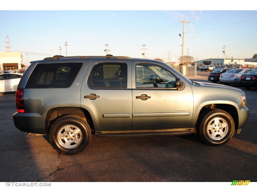 2008 Tahoe LS - Blue Granite Metallic / Light Titanium/Dark Titanium photo #6