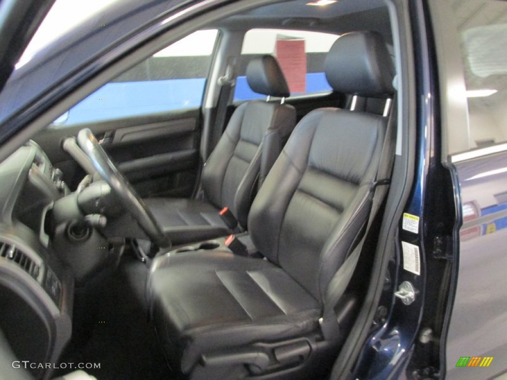 2007 CR-V EX-L 4WD - Royal Blue Pearl / Black photo #9