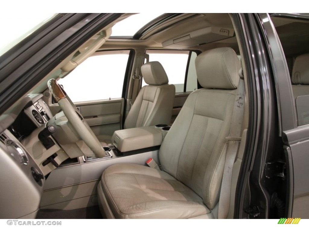 Stone Interior 2007 Ford Expedition EL Limited 4x4 Photo #90157561