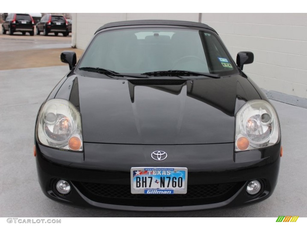 2005 MR2 Spyder Roadster - Black / Black photo #2