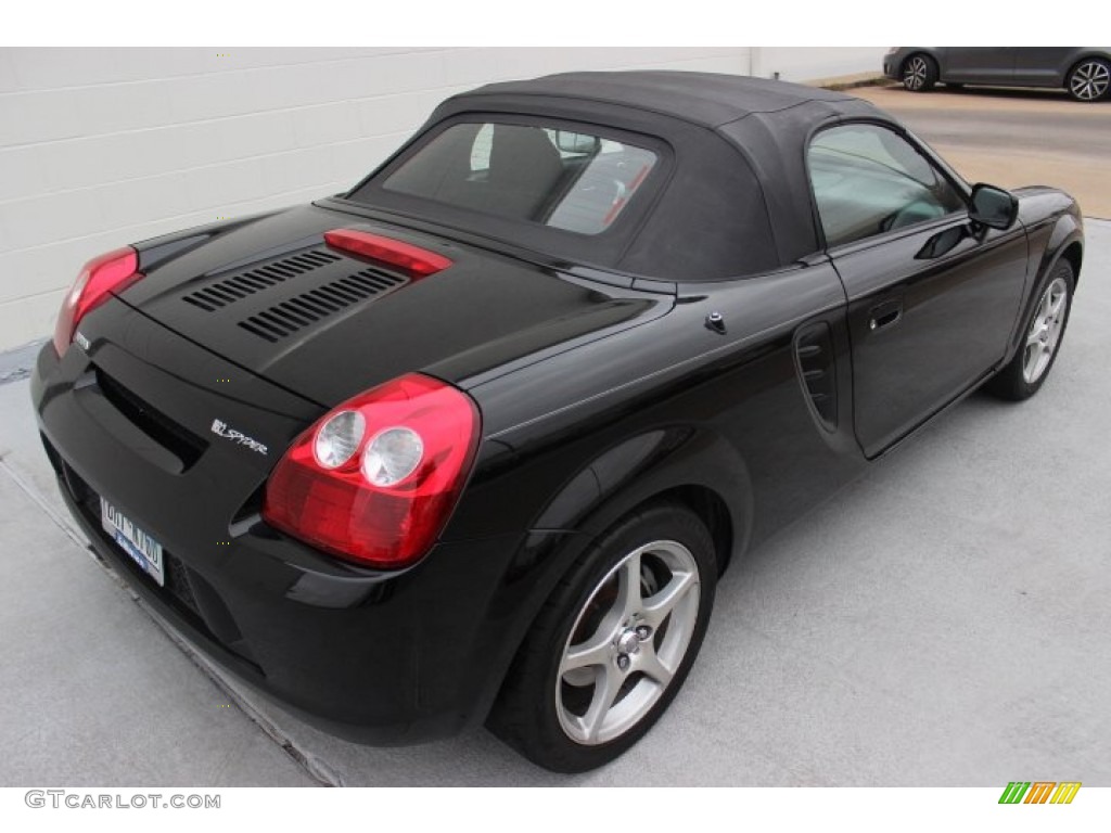 2005 MR2 Spyder Roadster - Black / Black photo #4