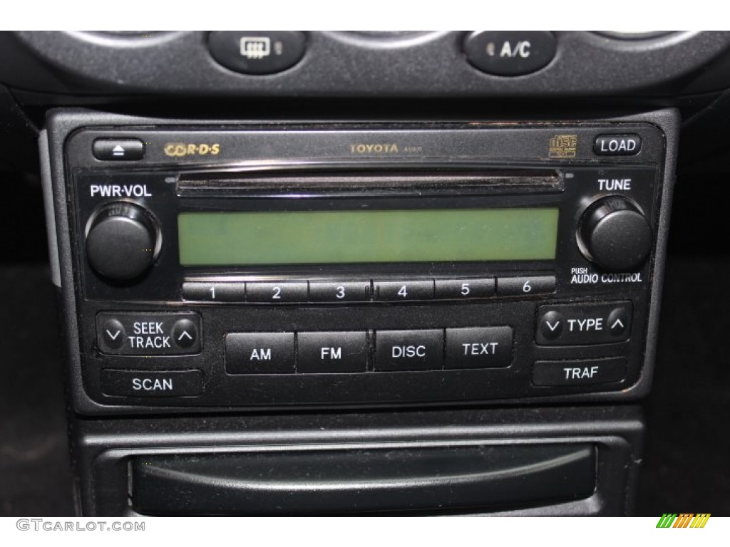 2005 Toyota MR2 Spyder Roadster Audio System Photos