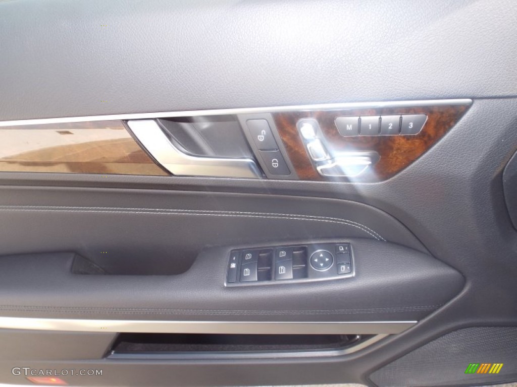 2014 E 350 Cabriolet - Black / Black photo #4