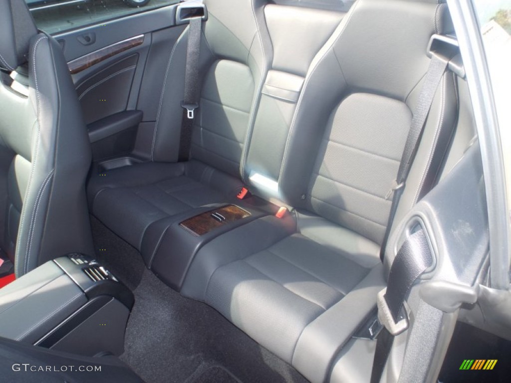 2014 E 350 Cabriolet - Black / Black photo #6