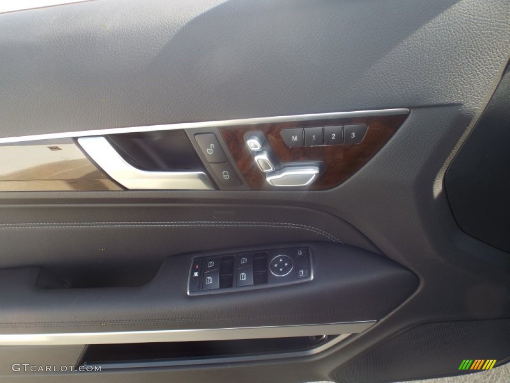 2014 E 350 Coupe - Black / Black photo #6