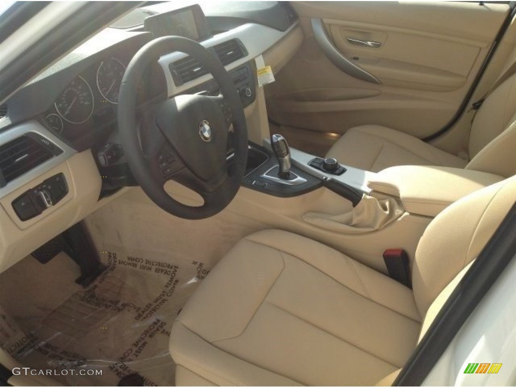 Venetian Beige Interior 2014 BMW 3 Series 320i xDrive Sedan Photo #90159697