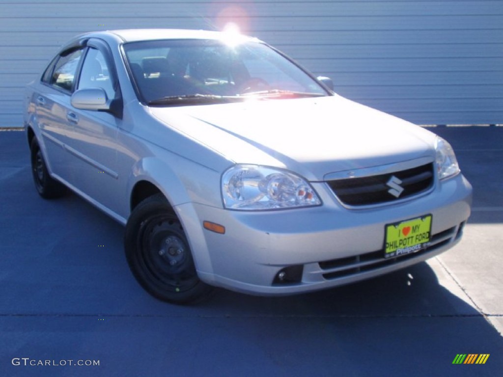 2008 Titanium Silver Metallic Suzuki Forenza 90125128 Photo 7