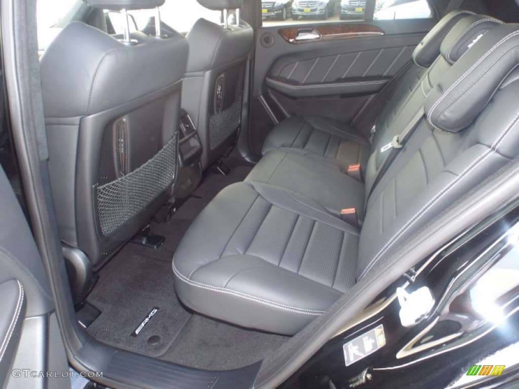 Black Interior 2014 Mercedes-Benz ML 63 AMG Photo #90160351