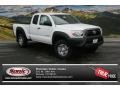 2014 Super White Toyota Tacoma Access Cab 4x4  photo #1