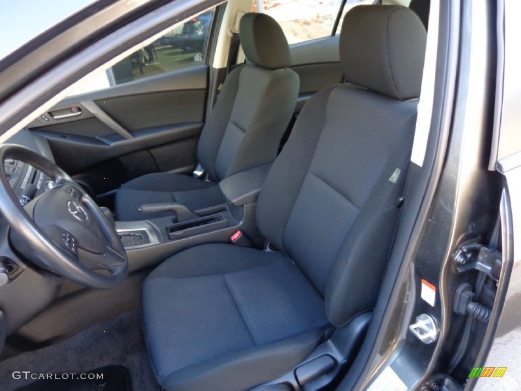 Black Interior 2012 Mazda CX-9 Sport AWD Photo #90161464
