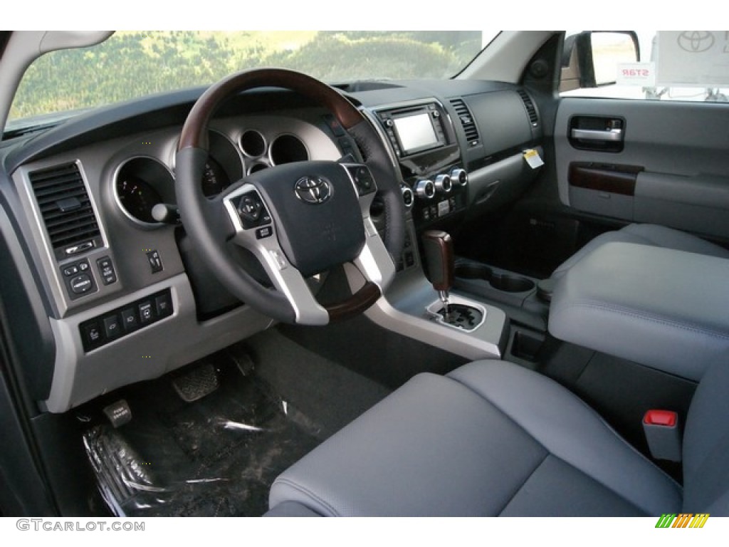 Graphite Interior 2014 Toyota Sequoia Platinum 4x4 Photo #90162592