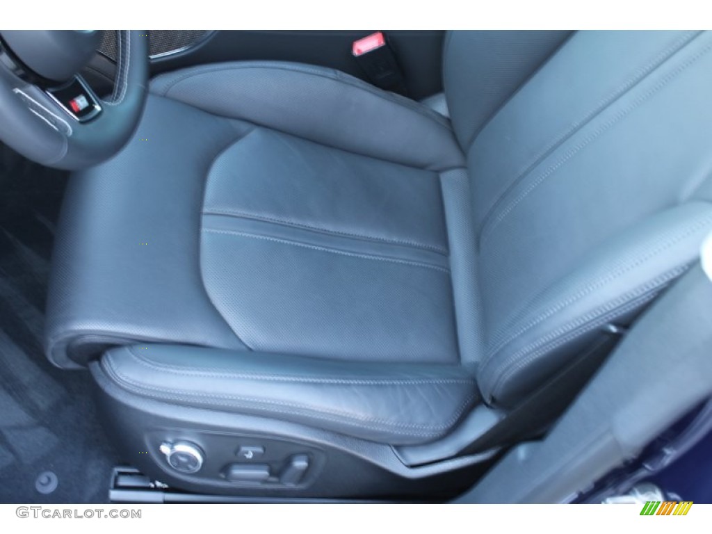 2014 S7 Prestige 4.0 TFSI quattro - Moonlight Blue Metallic / Black Perforated Valcona photo #14