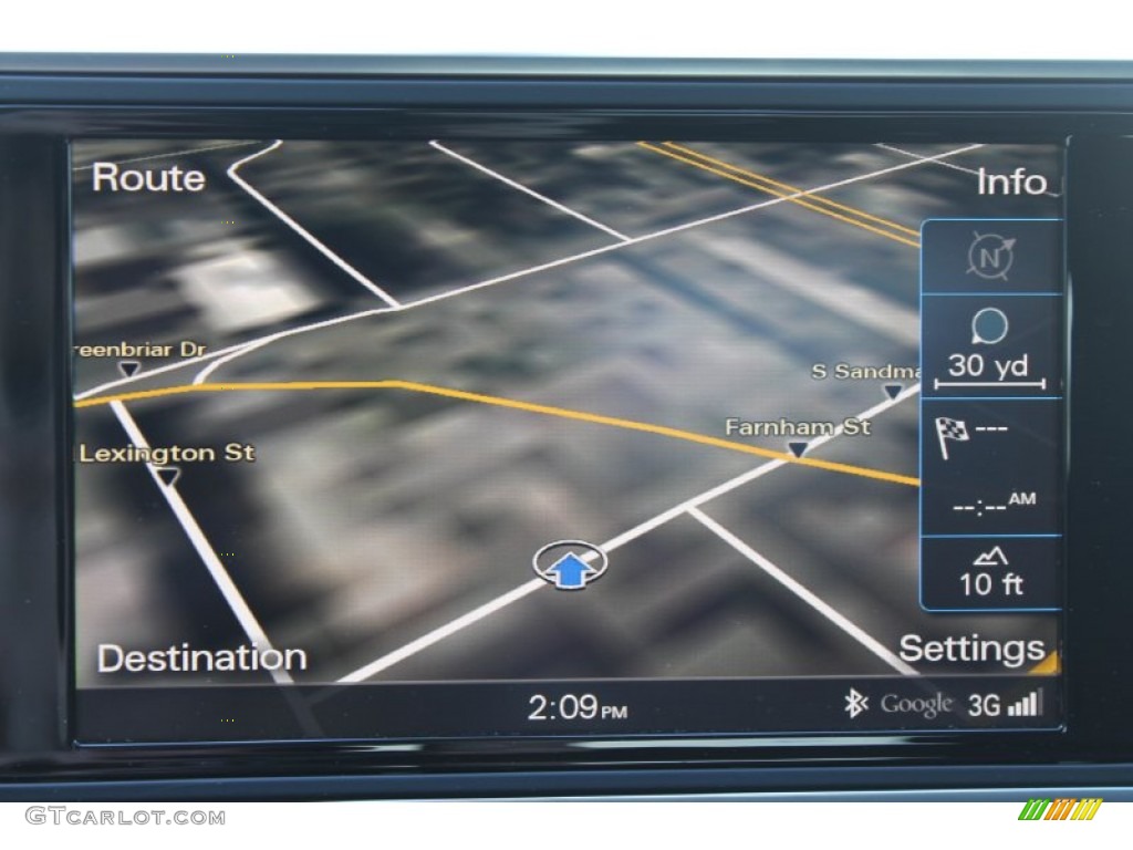 2014 S7 Prestige 4.0 TFSI quattro - Moonlight Blue Metallic / Black Perforated Valcona photo #21