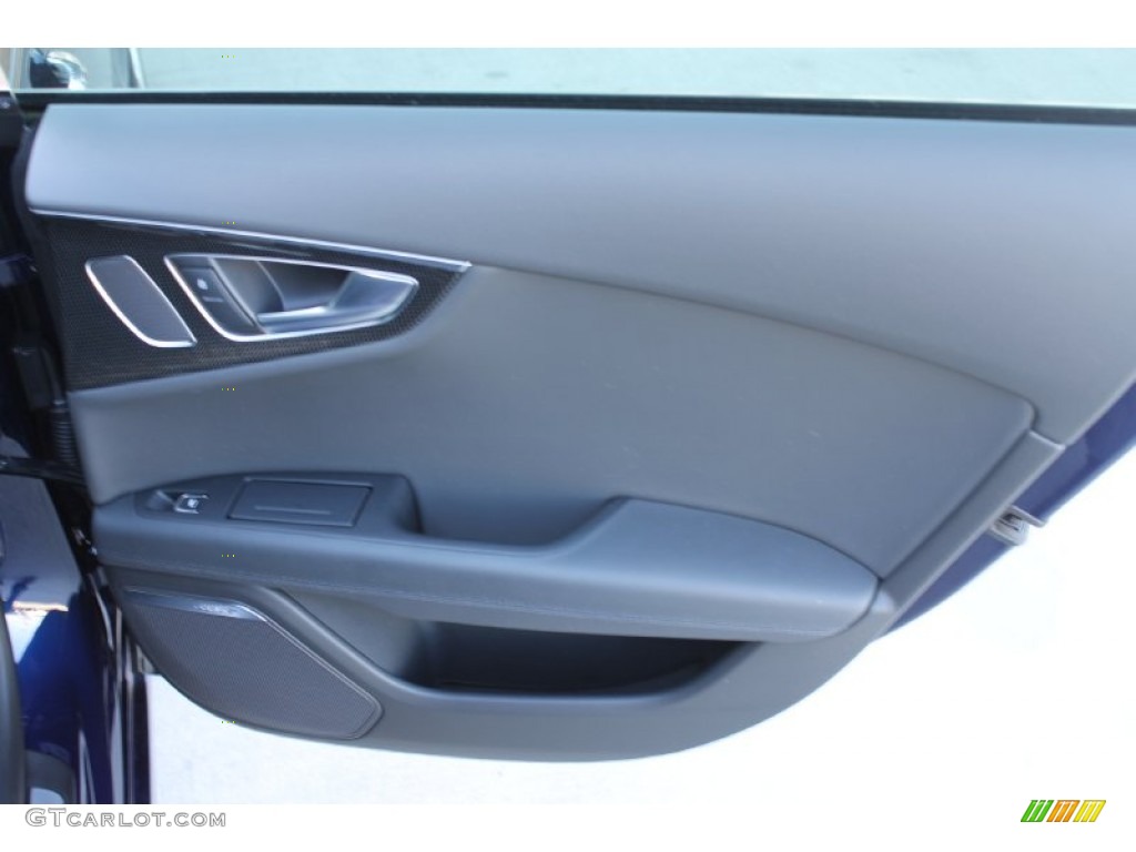 2014 S7 Prestige 4.0 TFSI quattro - Moonlight Blue Metallic / Black Perforated Valcona photo #33