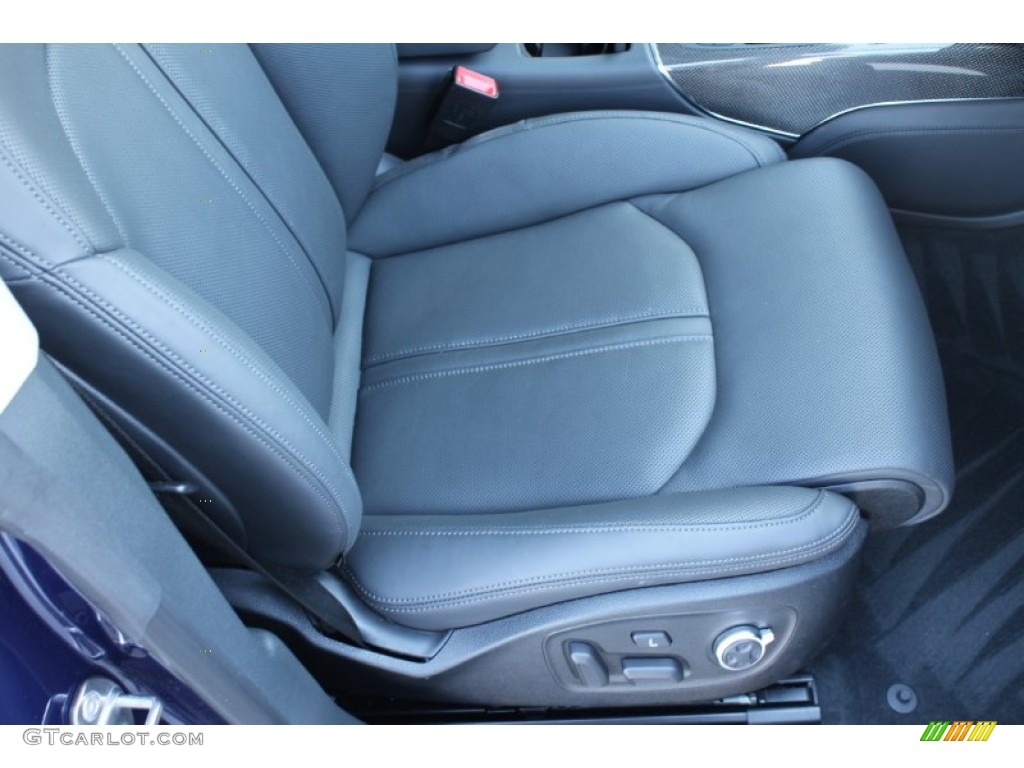 2014 S7 Prestige 4.0 TFSI quattro - Moonlight Blue Metallic / Black Perforated Valcona photo #36