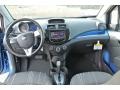 2014 Chevrolet Spark Silver/Blue Interior Dashboard Photo