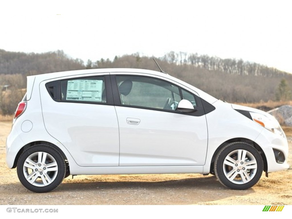 Summit White 2014 Chevrolet Spark LT Exterior Photo #90163348