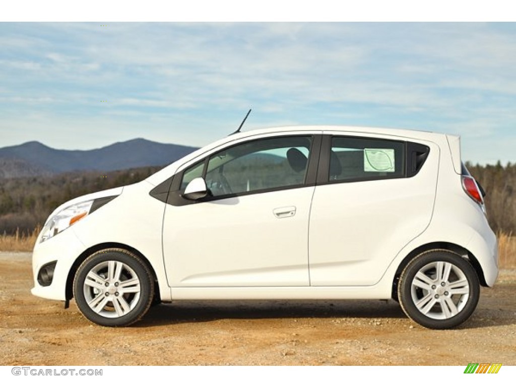Summit White 2014 Chevrolet Spark LT Exterior Photo #90163456