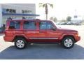 2006 Inferno Red Pearl Jeep Commander Limited 4x4  photo #8