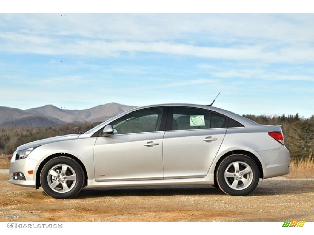 Silver Ice Metallic 2014 Chevrolet Cruze LT Exterior Photo #90163942