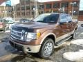 2011 Golden Bronze Metallic Ford F150 Lariat SuperCrew 4x4  photo #4