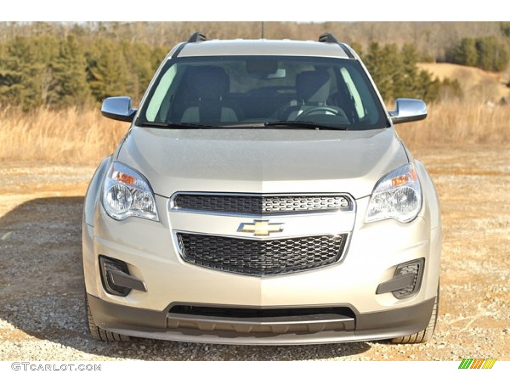 Champagne Silver Metallic 2014 Chevrolet Equinox LT AWD Exterior Photo #90165637