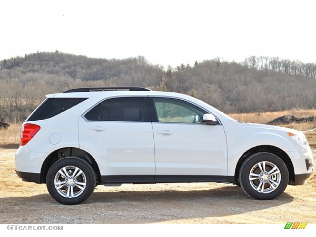 2013 Equinox LT AWD - Summit White / Light Titanium/Jet Black photo #5