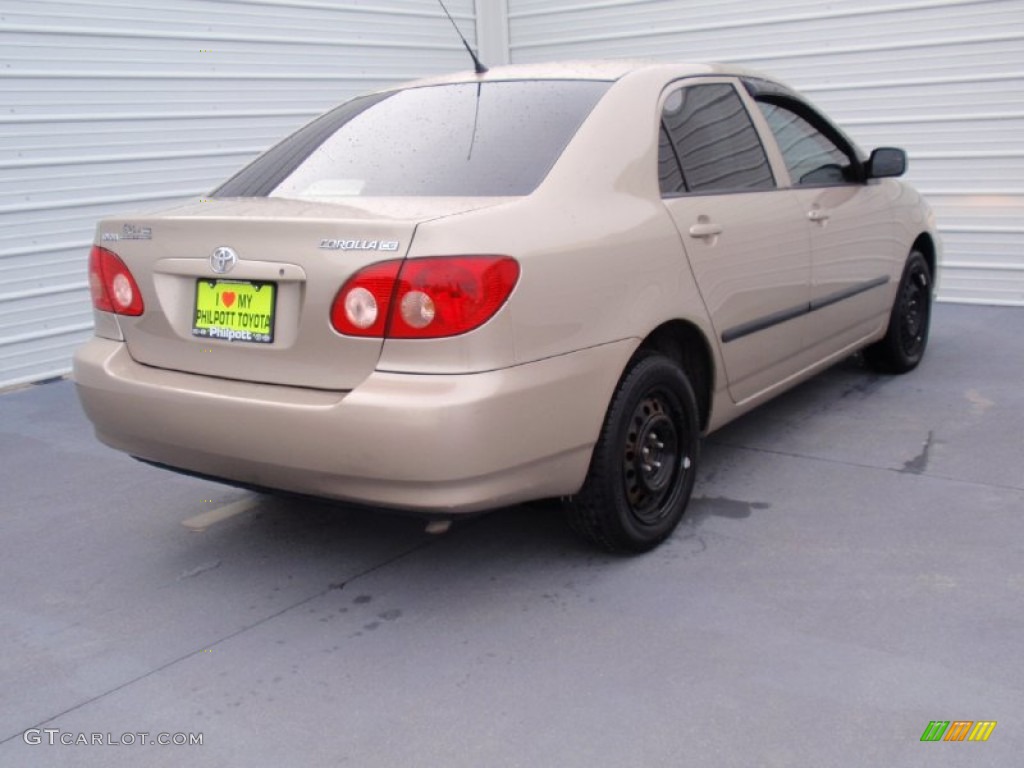 2006 Corolla CE - Desert Sand Mica / Beige photo #4