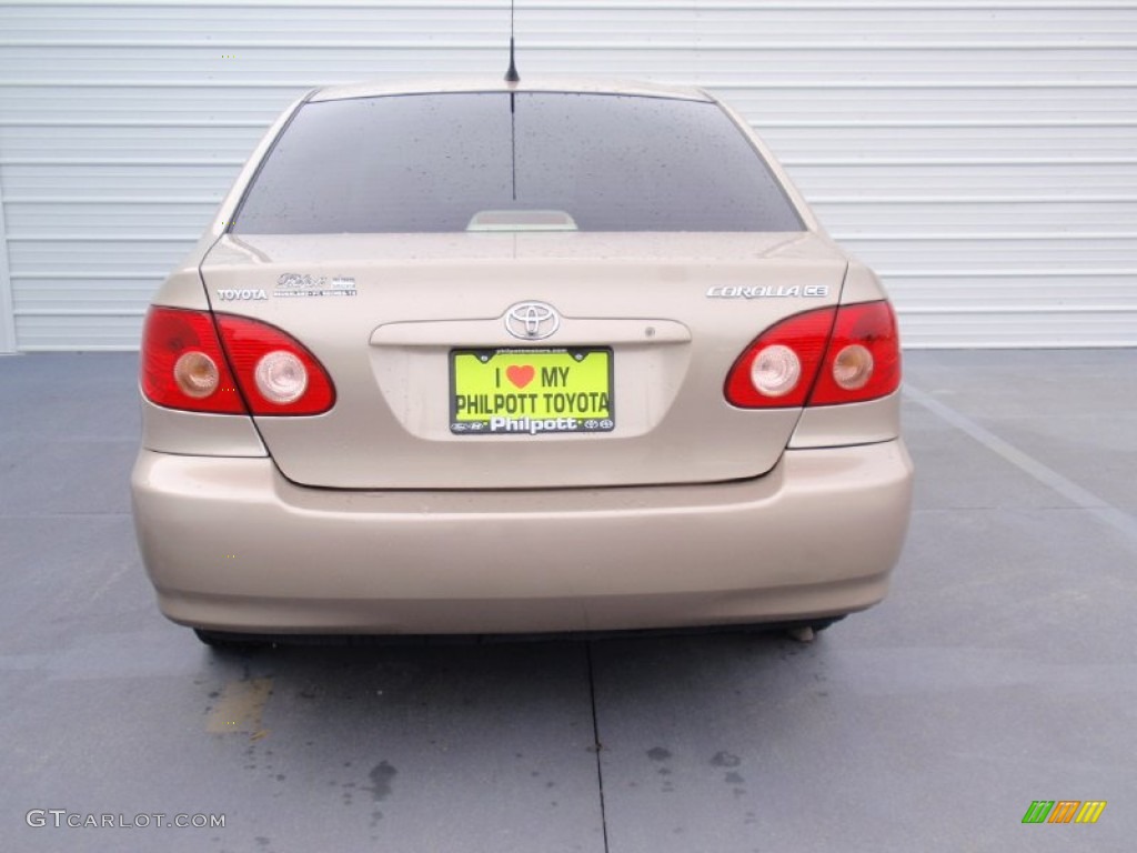 2006 Corolla CE - Desert Sand Mica / Beige photo #5