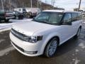 2014 White Platinum Ford Flex SEL AWD  photo #4