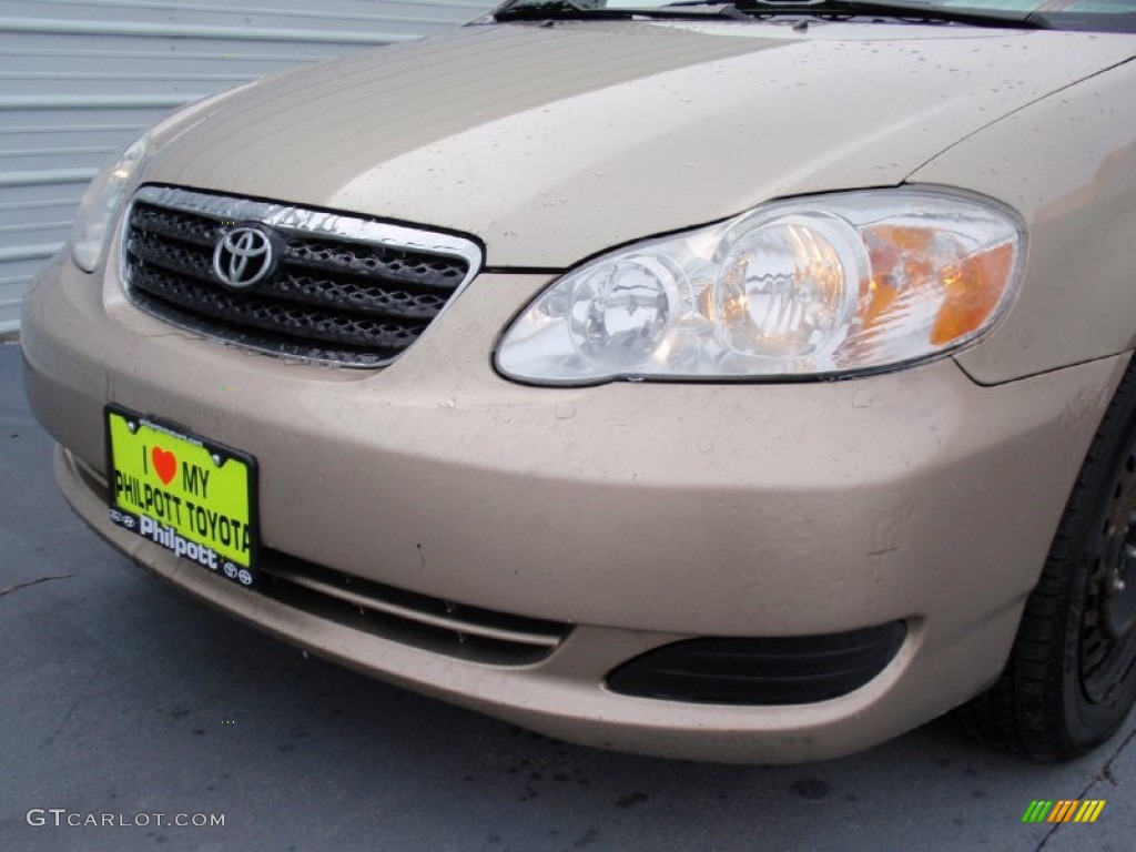 2006 Corolla CE - Desert Sand Mica / Beige photo #11