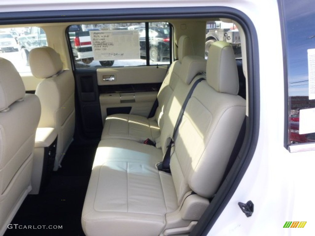2014 Ford Flex SEL AWD Rear Seat Photo #90166933