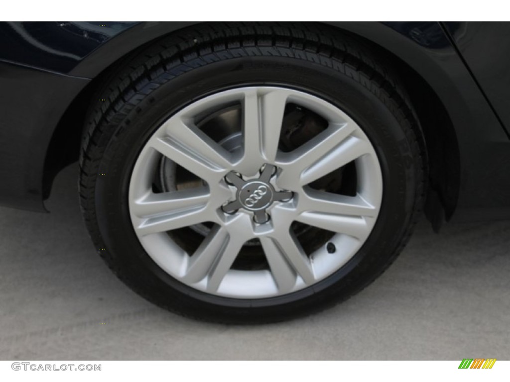 2009 A4 2.0T Premium quattro Sedan - Aruba Blue Pearl Effect / Light Grey photo #10