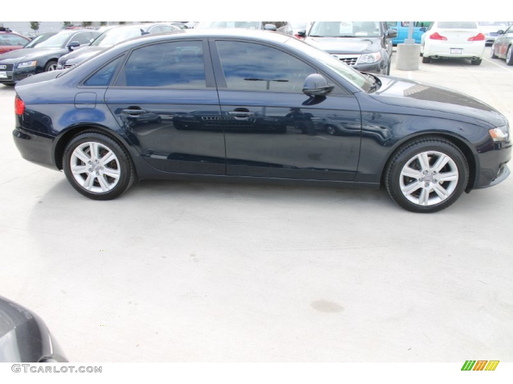 2009 A4 2.0T Premium quattro Sedan - Aruba Blue Pearl Effect / Light Grey photo #11