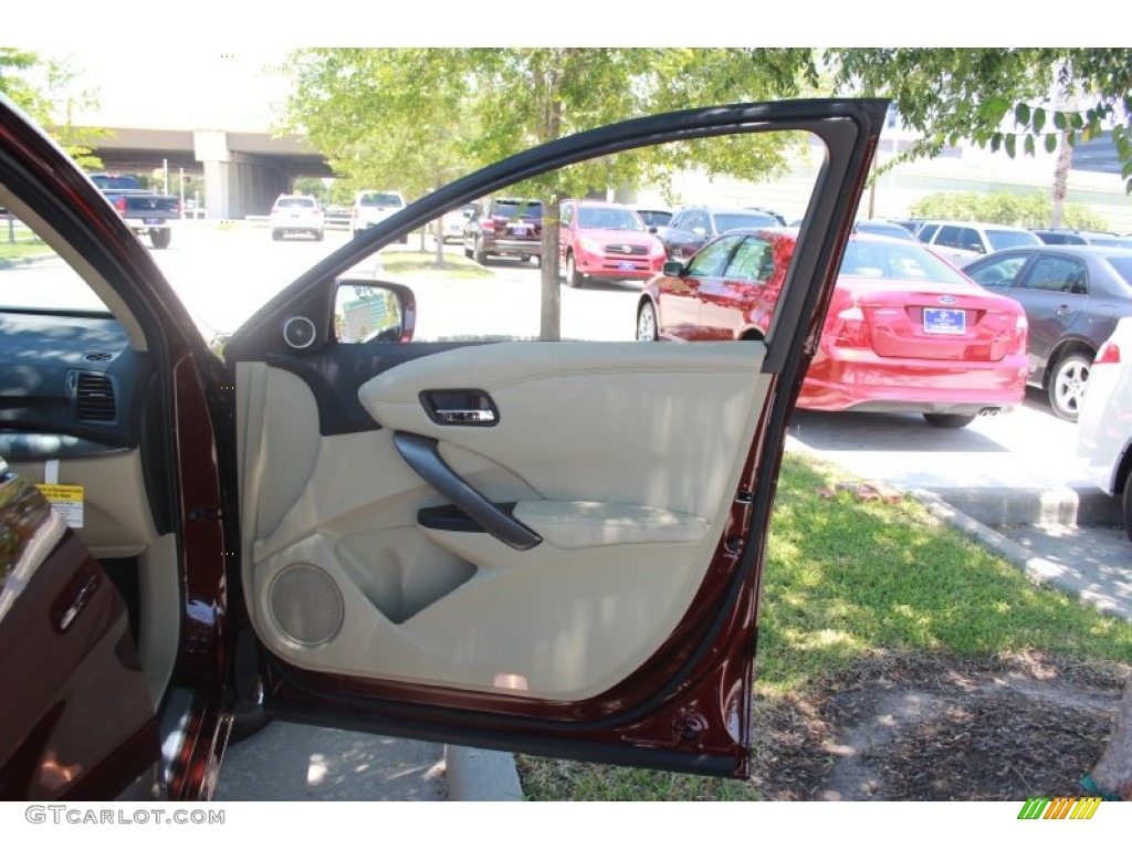 2014 Acura RDX Standard RDX Model Parchment Door Panel Photo #90167365