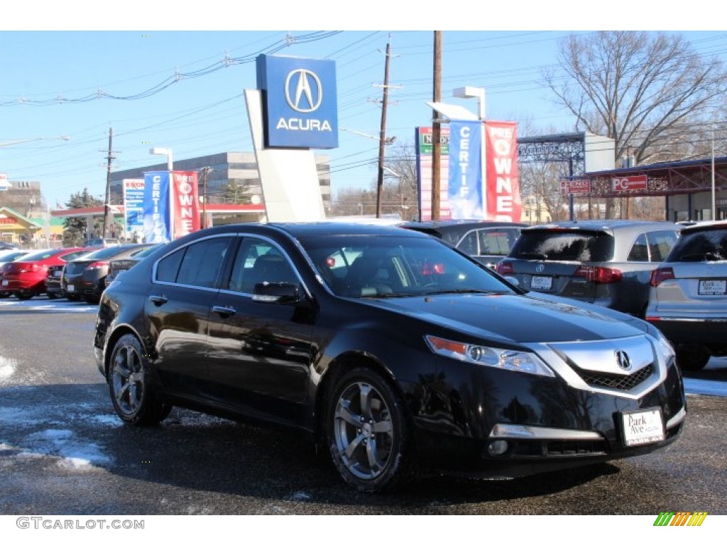 Crystal Black Pearl Acura TL