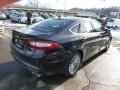 2014 Dark Side Ford Fusion Hybrid Titanium  photo #8