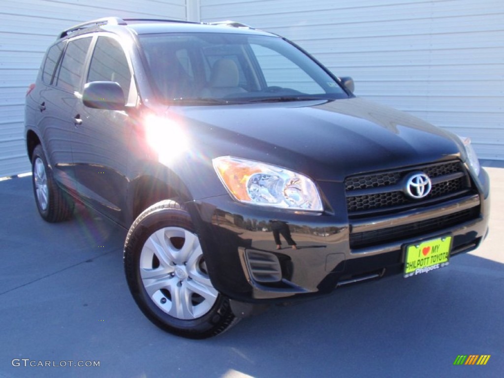 2012 RAV4 I4 - Black / Ash photo #1